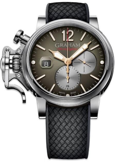 Review Replica Watch Graham Chronofighter Grand Vintage Brown Sunbrushed Dial 2CVDS.C02A